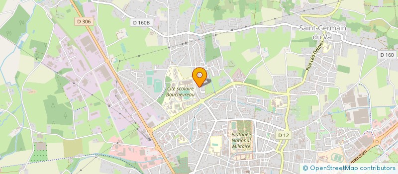 localisation de l'entreprise 911 248 094   LA FLECHE