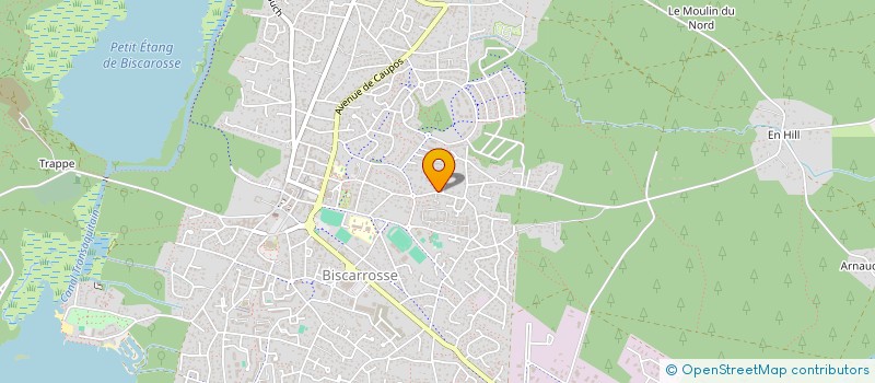 localisation de l'entreprise 911 251 775   BISCARROSSE