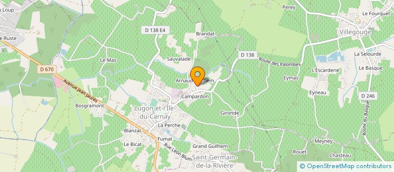 localisation de l'entreprise 911 253 086   LUGON-ET-L'ILE-DU-CARNAY