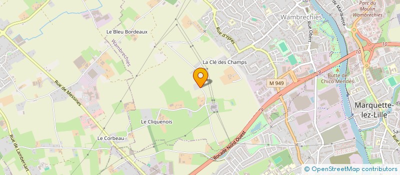 localisation de l'entreprise 911 279 719   WAMBRECHIES