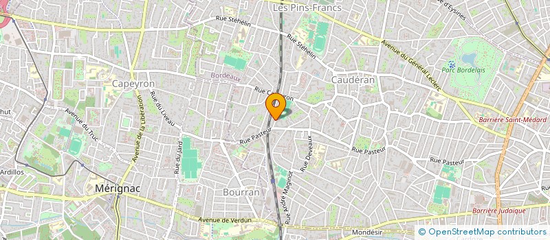 localisation de l'entreprise 911 284 404   BORDEAUX