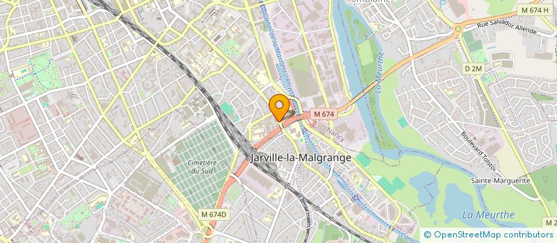 localisation de l'entreprise 911 284 503   NANCY