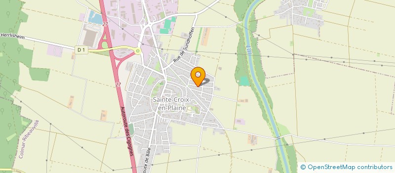 localisation de l'entreprise 911 287 308   SAINTE-CROIX-EN-PLAINE