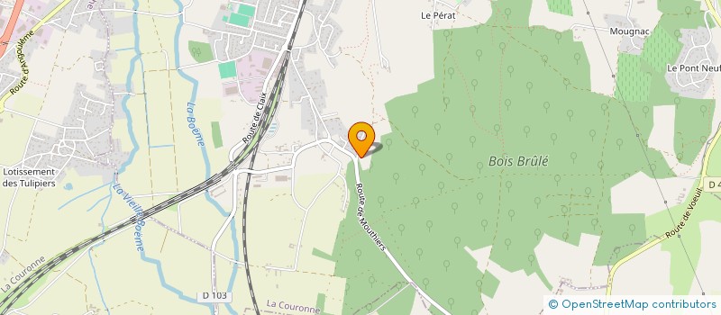 localisation de l'entreprise 911 291 284 à LA COURONNE