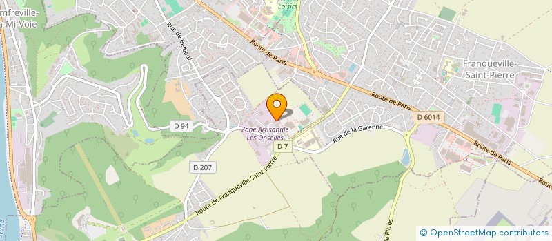 localisation de l'entreprise 911 294 742   GRAND-COURONNE