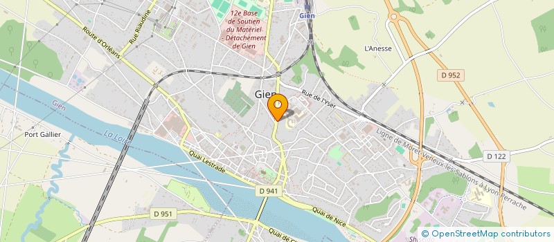 localisation de l'entreprise 911 301 562   GIEN