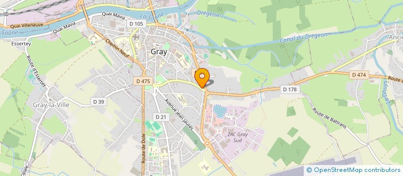 localisation de l'entreprise 911 312 486   NOIRON