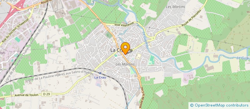 localisation de l'entreprise 911 322 428   LA CRAU