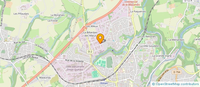 localisation de l'entreprise 911 325 298   DINAN