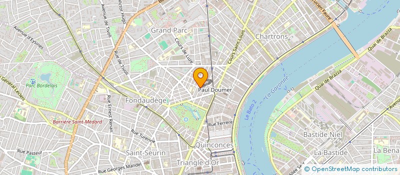 localisation de l'entreprise 911 333 474   BORDEAUX