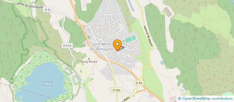 localisation de l'entreprise 911 333 565   SAINT-MITRE-LES-REMPARTS