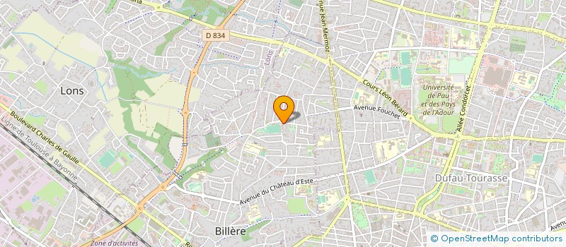 localisation de l'entreprise 911 334 100   BILLERE