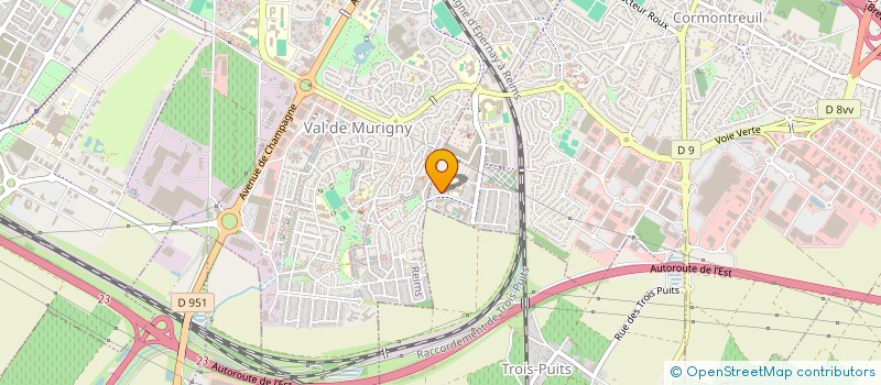localisation de l'entreprise 911 335 883   REIMS