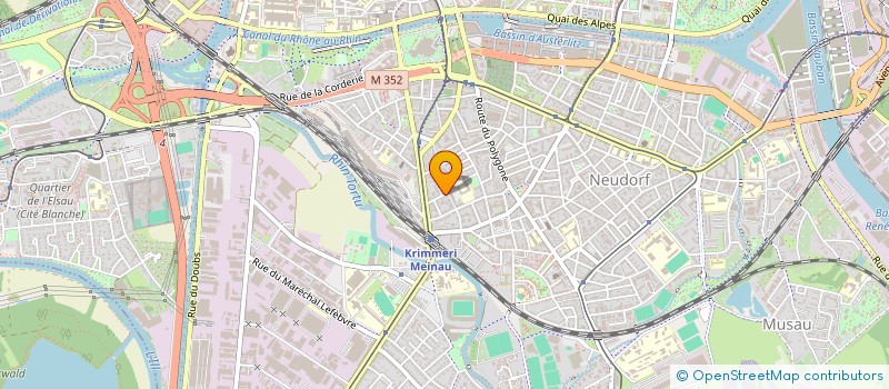 localisation de l'entreprise 911 342 111 à STRASBOURG