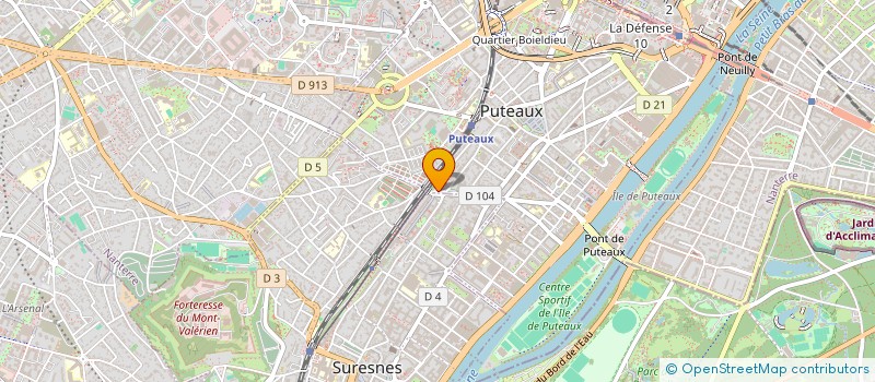 localisation de l'entreprise 911 348 860   PUTEAUX