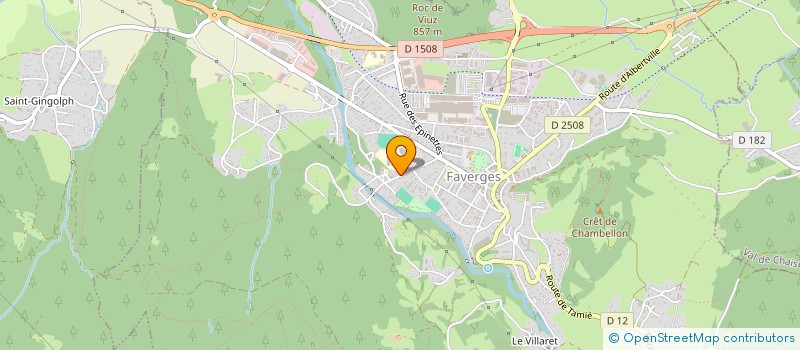 localisation de l'entreprise 911 354 686   DOUSSARD