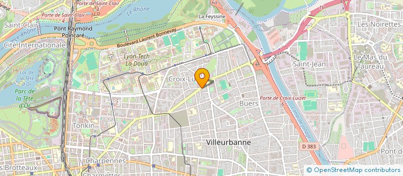 localisation de l'entreprise 911 361 830   VILLEURBANNE