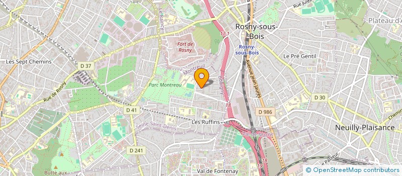 localisation de l'entreprise 911 375 772 à MONTREUIL