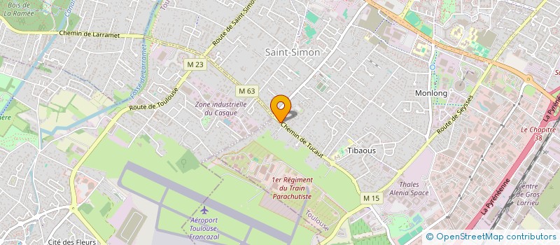 localisation de l'entreprise 911 375 913   TOULOUSE