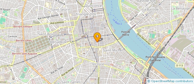 localisation de l'entreprise 911 393 593   BORDEAUX