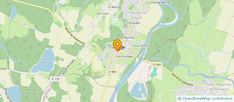 localisation de l'entreprise 911 405 066 à CHATILLON-LA-PALUD