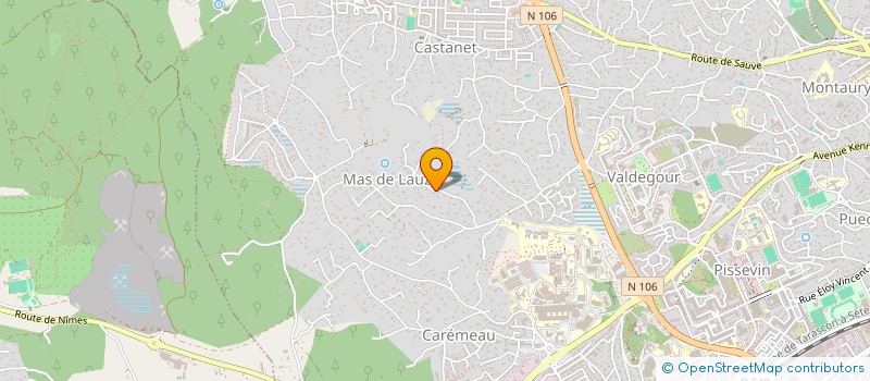 localisation de l'entreprise 911 411 585   NIMES