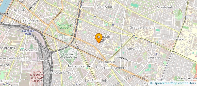 localisation de l'entreprise 911 422 046   LYON 8EME