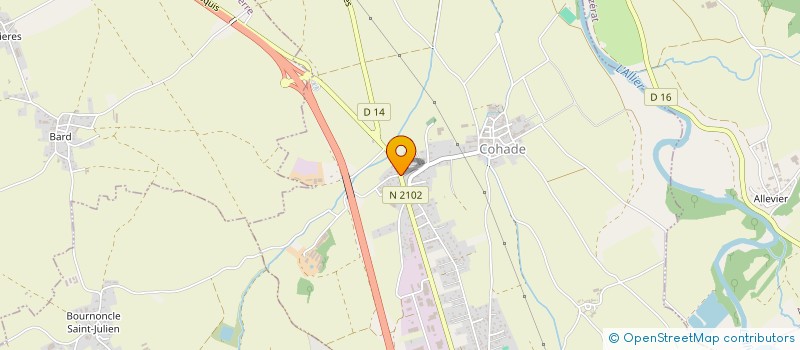 localisation de l'entreprise 911 428 928   COHADE