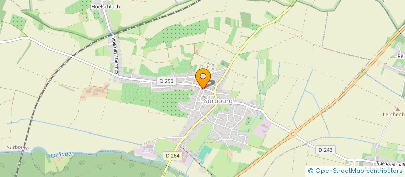 localisation de l'entreprise 911 437 184   SOULTZ-SOUS-FORETS