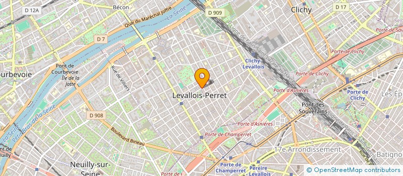 localisation de l'entreprise 911 462 133 à LEVALLOIS-PERRET