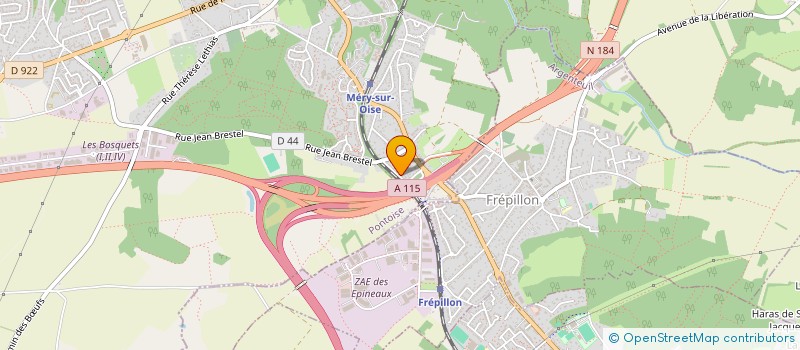 localisation de l'entreprise 911 464 873   BESSANCOURT