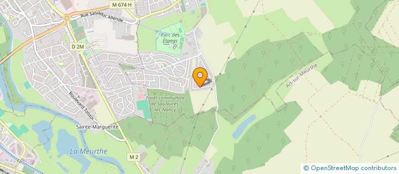 localisation de l'entreprise 911 482 800   SAULXURES-LES-NANCY