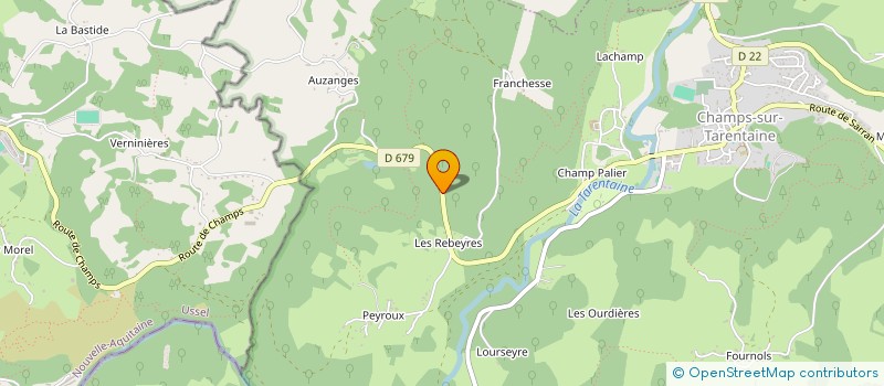 localisation de l'entreprise 911 486 660 à CHAMPS-SUR-TARENTAINE-MARCHAL