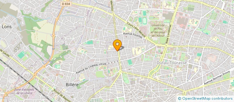 localisation de l'entreprise 911 488 625  à PAU