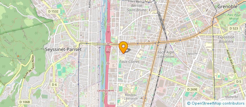 localisation de l'entreprise 911 489 813  à GRENOBLE