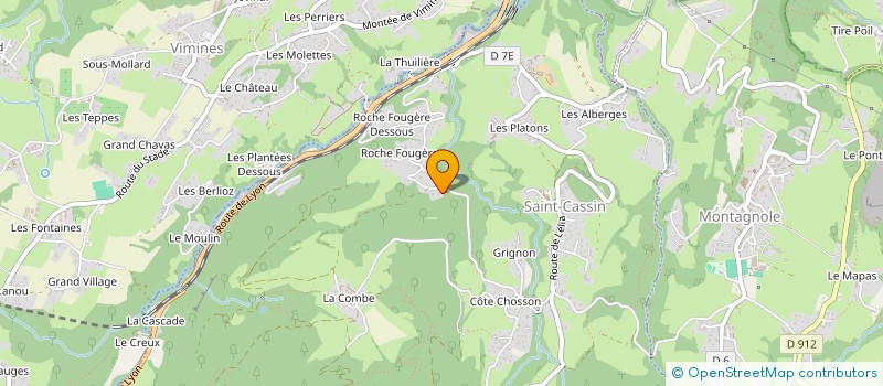 localisation de l'entreprise 911 490 779   SAINT-CASSIN