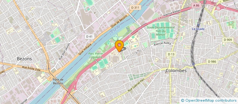 localisation de l'entreprise 911 493 823   COLOMBES