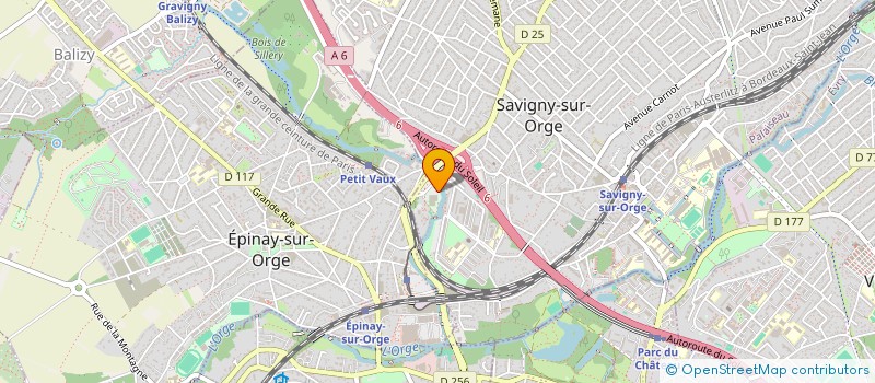 localisation de l'entreprise 911 502 060   SAVIGNY-SUR-ORGE