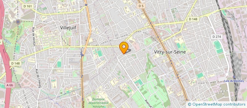 localisation de l'entreprise 911 506 491 à VITRY-SUR-SEINE