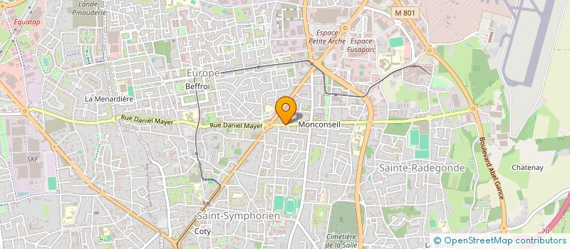 localisation de l'entreprise 911 538 973 à LA CHATRE