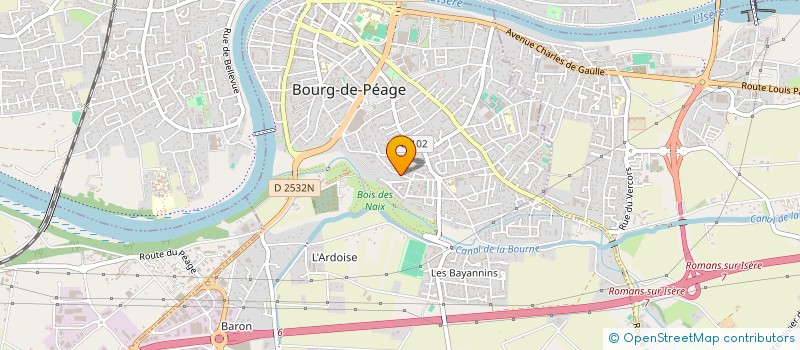 localisation de l'entreprise 911 548 832   BOURG-DE-PEAGE