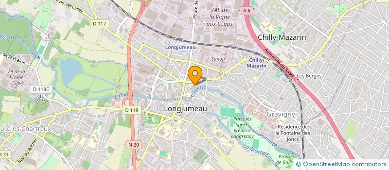 localisation de l'entreprise 911 550 408  à LONGJUMEAU
