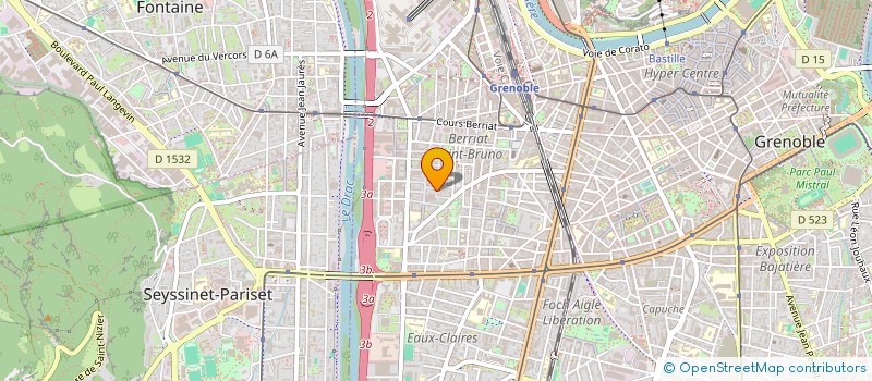 localisation de l'entreprise 911 556 785   GRENOBLE