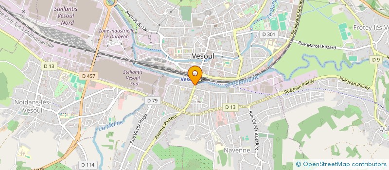 localisation de l'entreprise 911 570 992   VESOUL