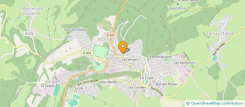 localisation de l'entreprise 911 586 303   MAICHE