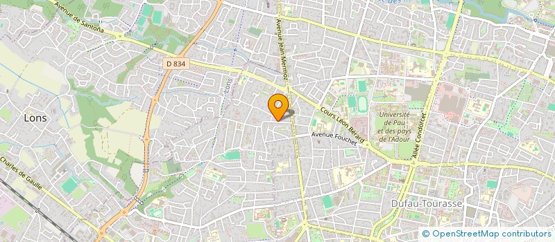 localisation de l'entreprise 911 597 771   BILLERE