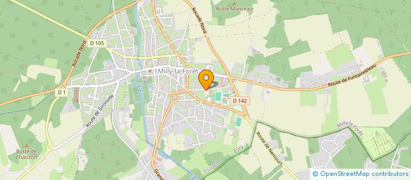 localisation de l'entreprise 911 601 052   MILLY-LA-FORET