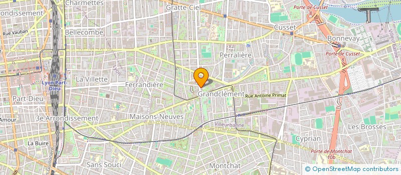 localisation de l'entreprise 911 610 475   VILLEURBANNE