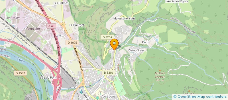 localisation de l'entreprise 911 612 257   VOREPPE