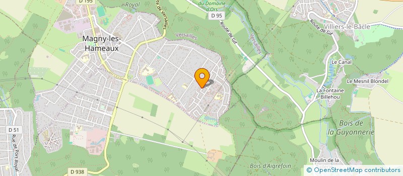 localisation de l'entreprise 911 617 231   MAGNY-LES-HAMEAUX